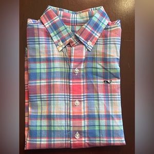 Vineyard Vines Long-Sleeve Gingham Button-Down Shirt
